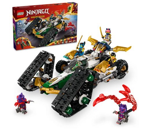LEGO Ninjago - 71820 - Véhicule combiné de l'équipe Ninja