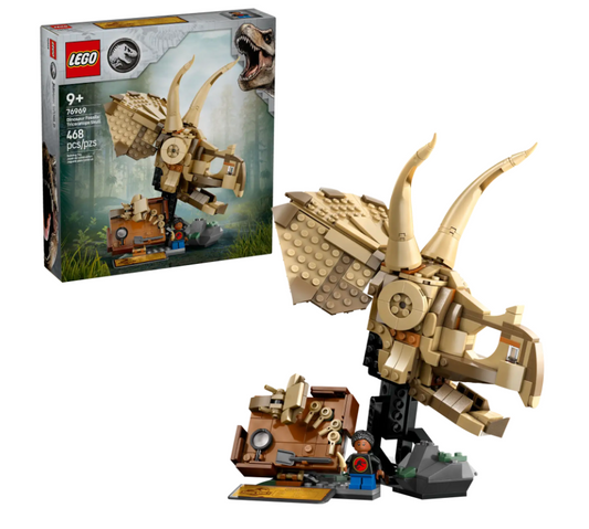 LEGO Jurassic World - 76969 - Dinosaur Fossils: Triceratops Skull