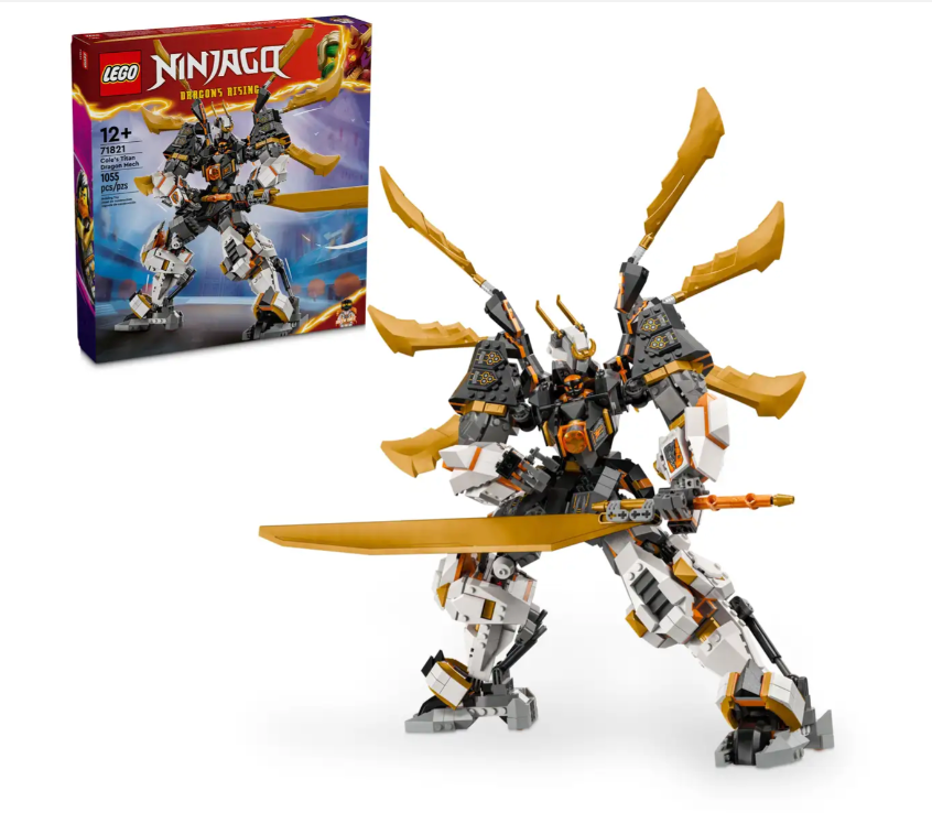 LEGO Ninjago - 71821 - Le robot dragon Titan de Cole