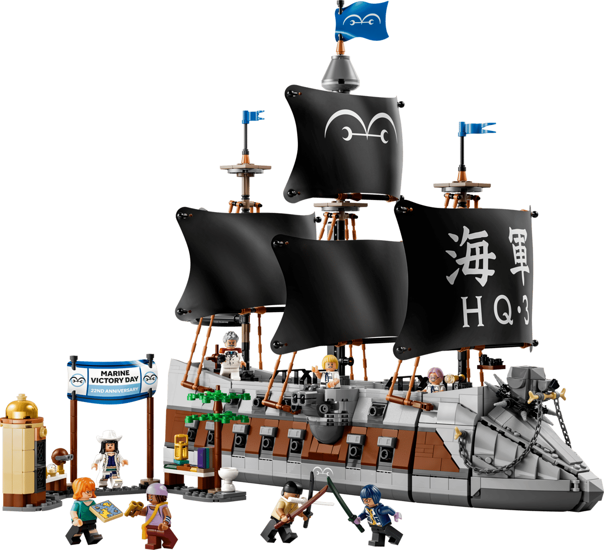 LEGO One Piece - 75646 - Garp's Marine Battleship