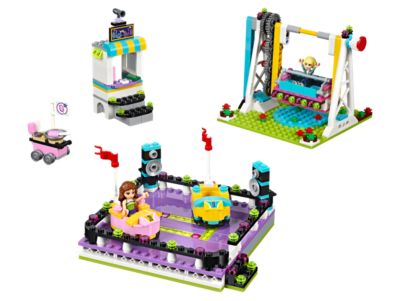 LEGO - Friends - 41133 - Les autos tamponneuses du parc d'attractions - BOÎTE OUVERTE, SACHETS SCELLÉS