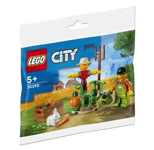 LEGO City - 30590 - Poly-sac jardin de ferme et épouvantail