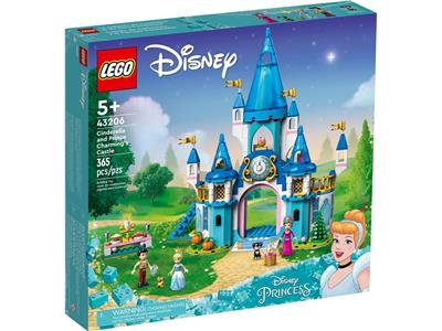 LEGO DISNEY - 43206 - Le château de Cendrillon et du prince charmant