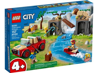LEGO CITY - 60301 - Le tout-terrain de sauvetage de la faune