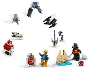 LEGO Star Wars - 75340 - Calendrier de l'Avent LEGO® Star Wars™