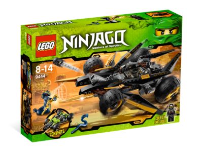LEGO Ninjago - 9444 - L'assaut de Cole sur la bande de roulement de l'Ascension des serpents