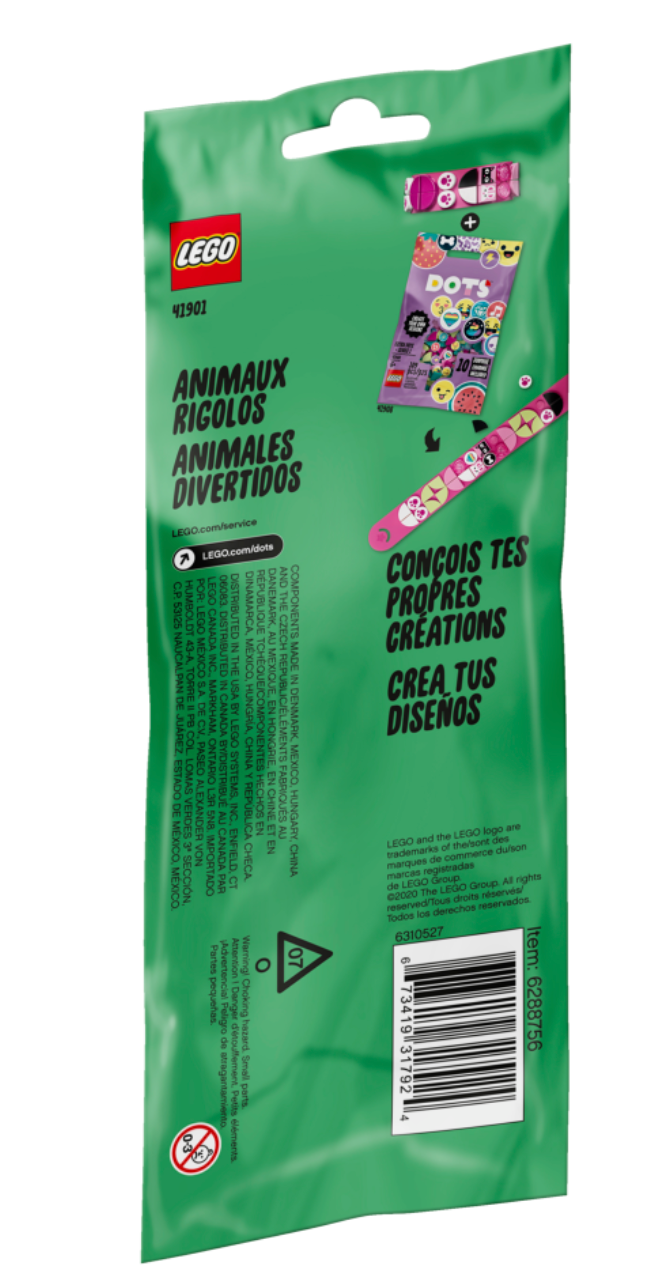 LEGO DOTS - 41901 - Funky Animals Bracelet