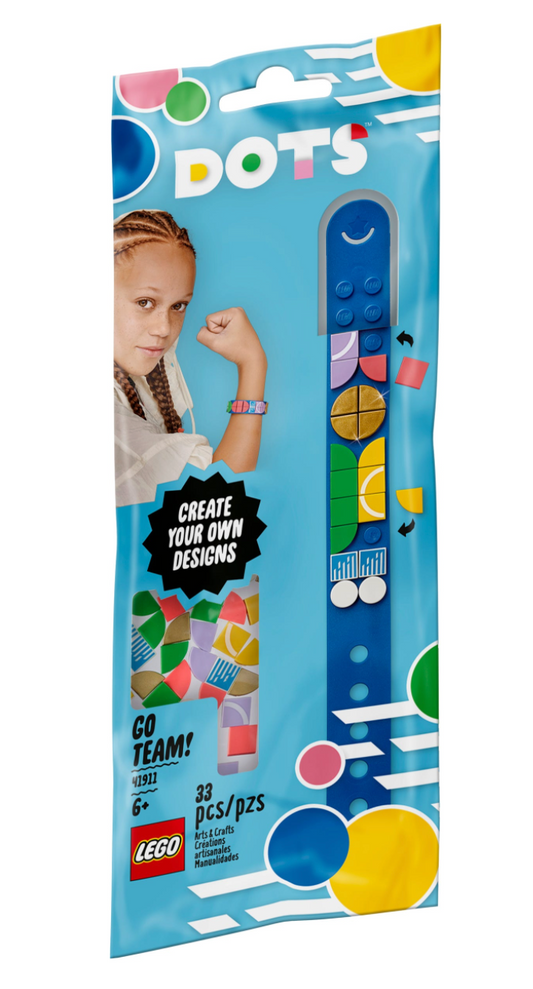 LEGO DOTS - 41911 - Allez l'équipe ! Bracelet