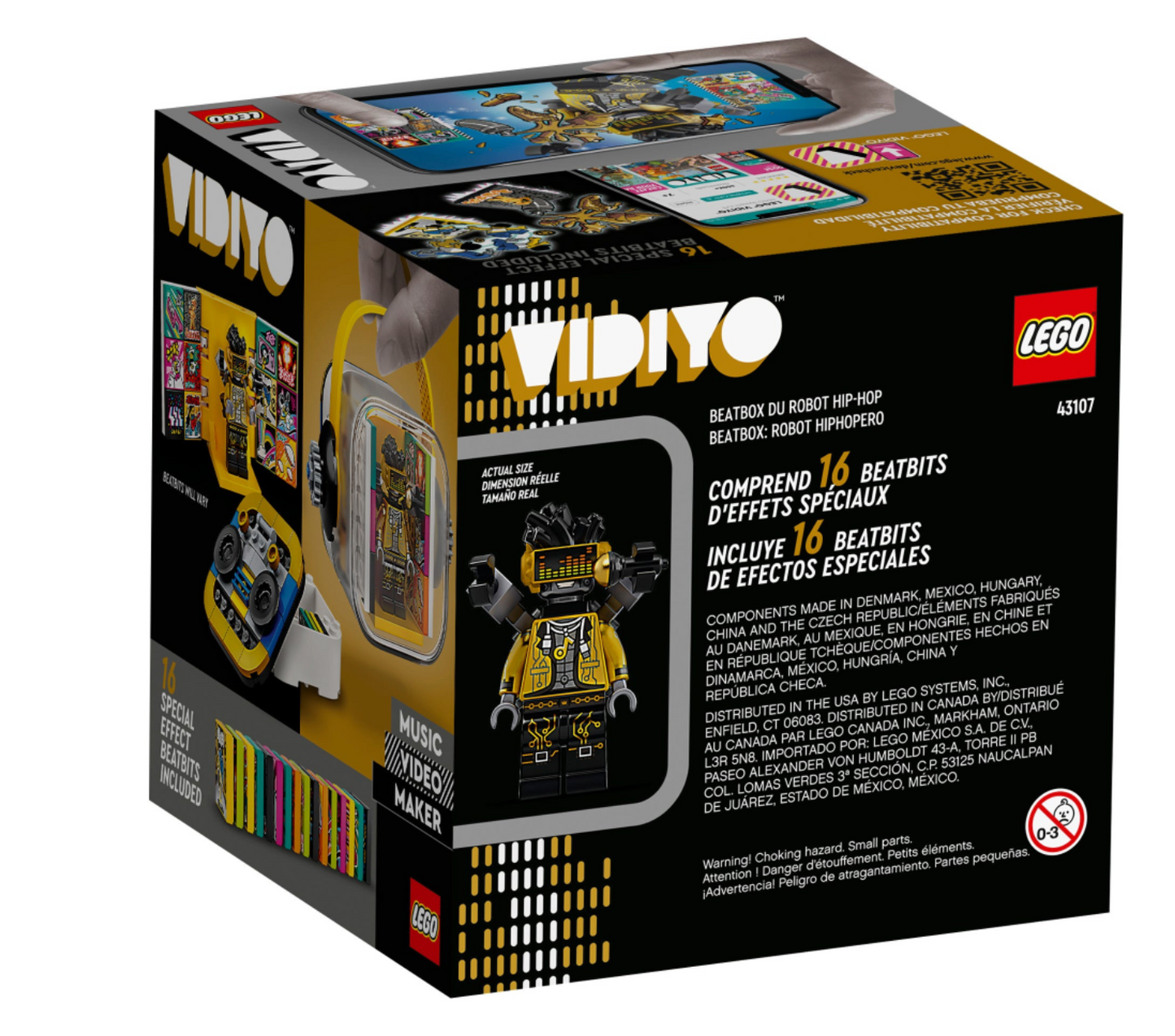 LEGO Vidiyo - 43107 - La boîte à musique du robot hip-hop