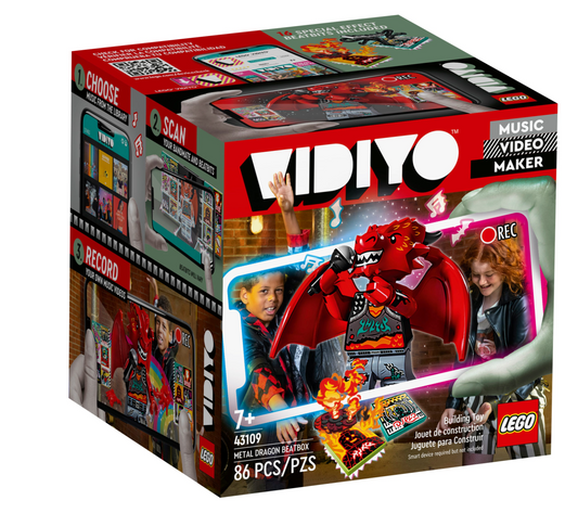 LEGO Vidiyo - 43109 - La BeatBox du dragon en métal