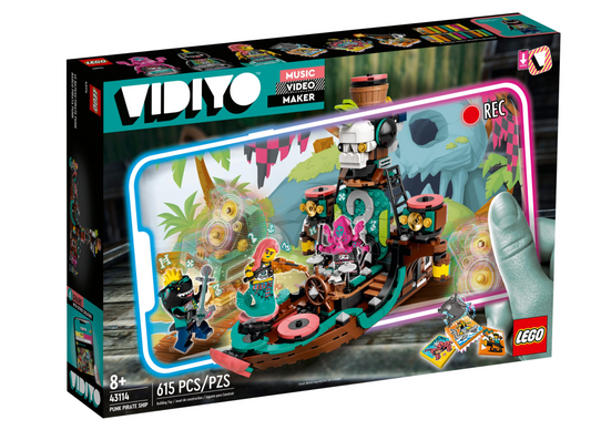 LEGO Vidiyo - 43114 - Le bateau pirate punk