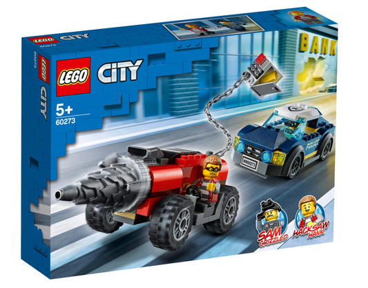 LEGO CITY - 60273 - La poursuite d'un foreur de police