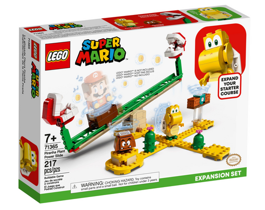 LEGO Super Mario - 71365 - Piranha Plant Power Slide Expansion Set
