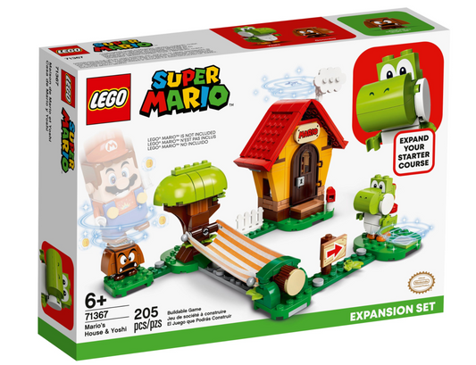 LEGO Super Mario - 71367 - Mario’s House & Yoshi Expansion Set