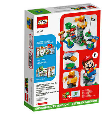 LEGO Super Mario - 71388 - Ensemble d'extension de la tour à renverser Boss Sumo Bro