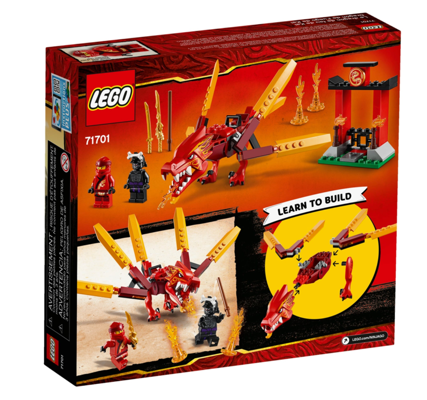 LEGO NINJAGO- 71701 - Kai's Fire Dragon