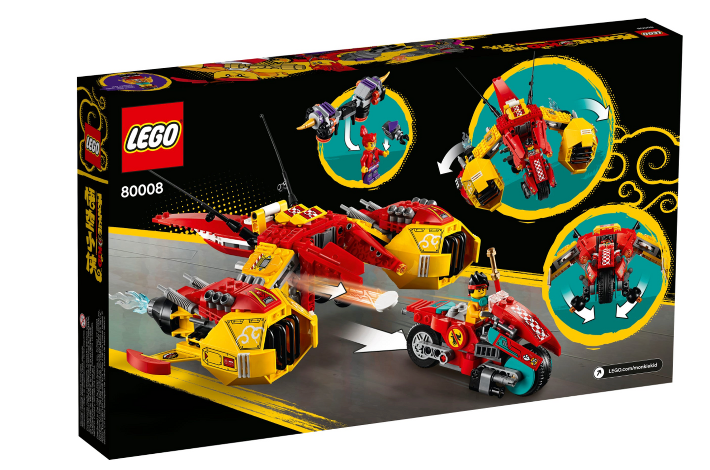LEGO MONKIE KID - 80008 - Le jet nuage de Monkie Kid