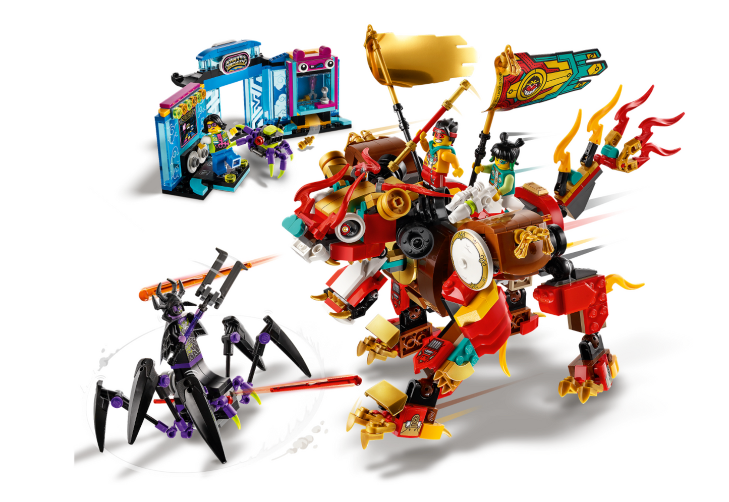LEGO MONKIE KID- 80021 - Monkie Kid's Lion Guardian