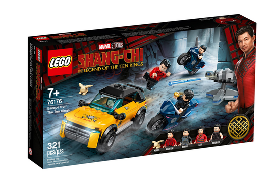 LEGO MARVEL - 76176 - L'évasion des dix anneaux