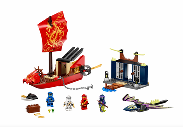 LEGO NINJAGO- 71749 - Le dernier vol du Bounty du Destin