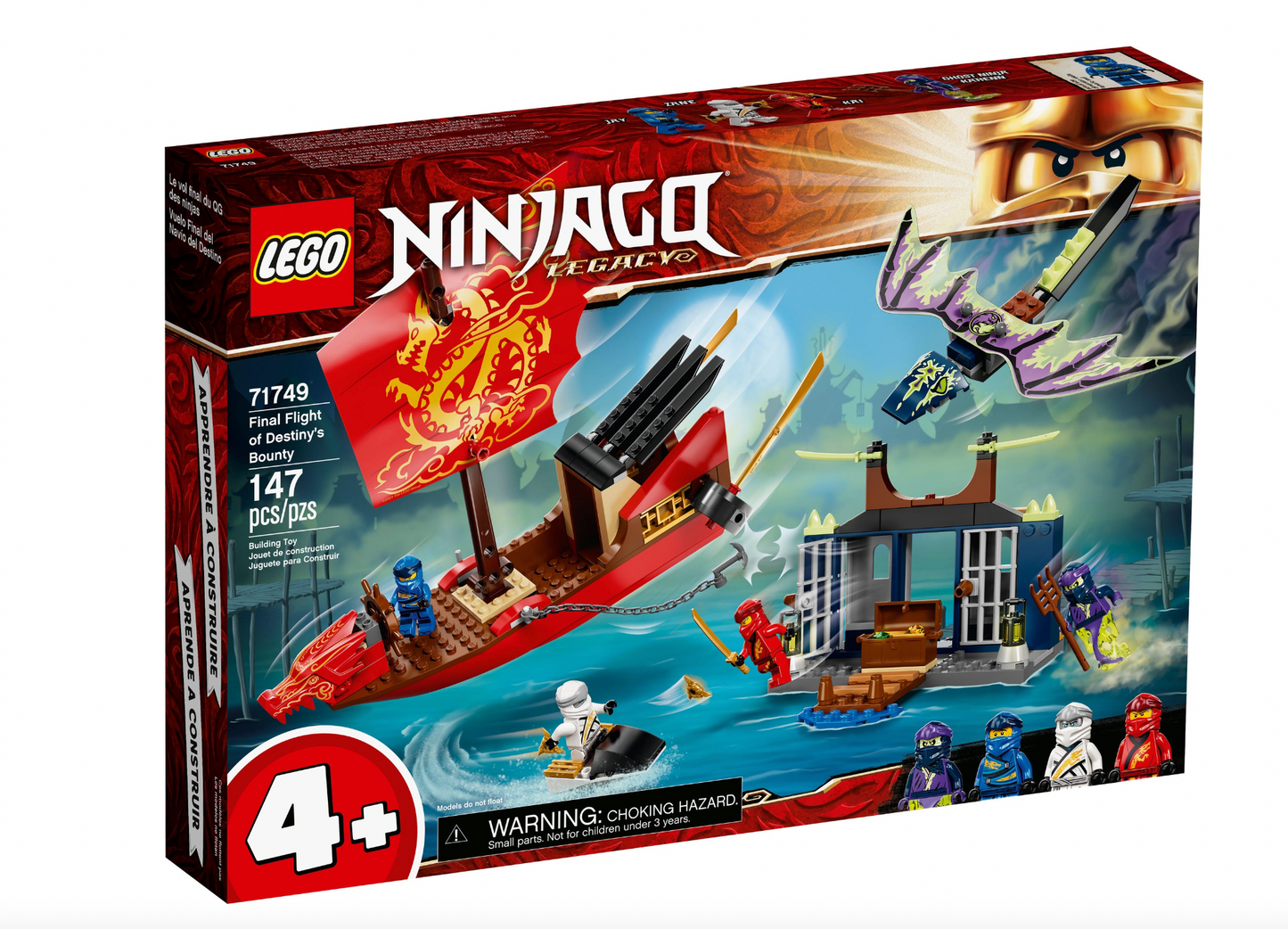 LEGO NINJAGO- 71749 - Final Flight of Destiny's Bounty