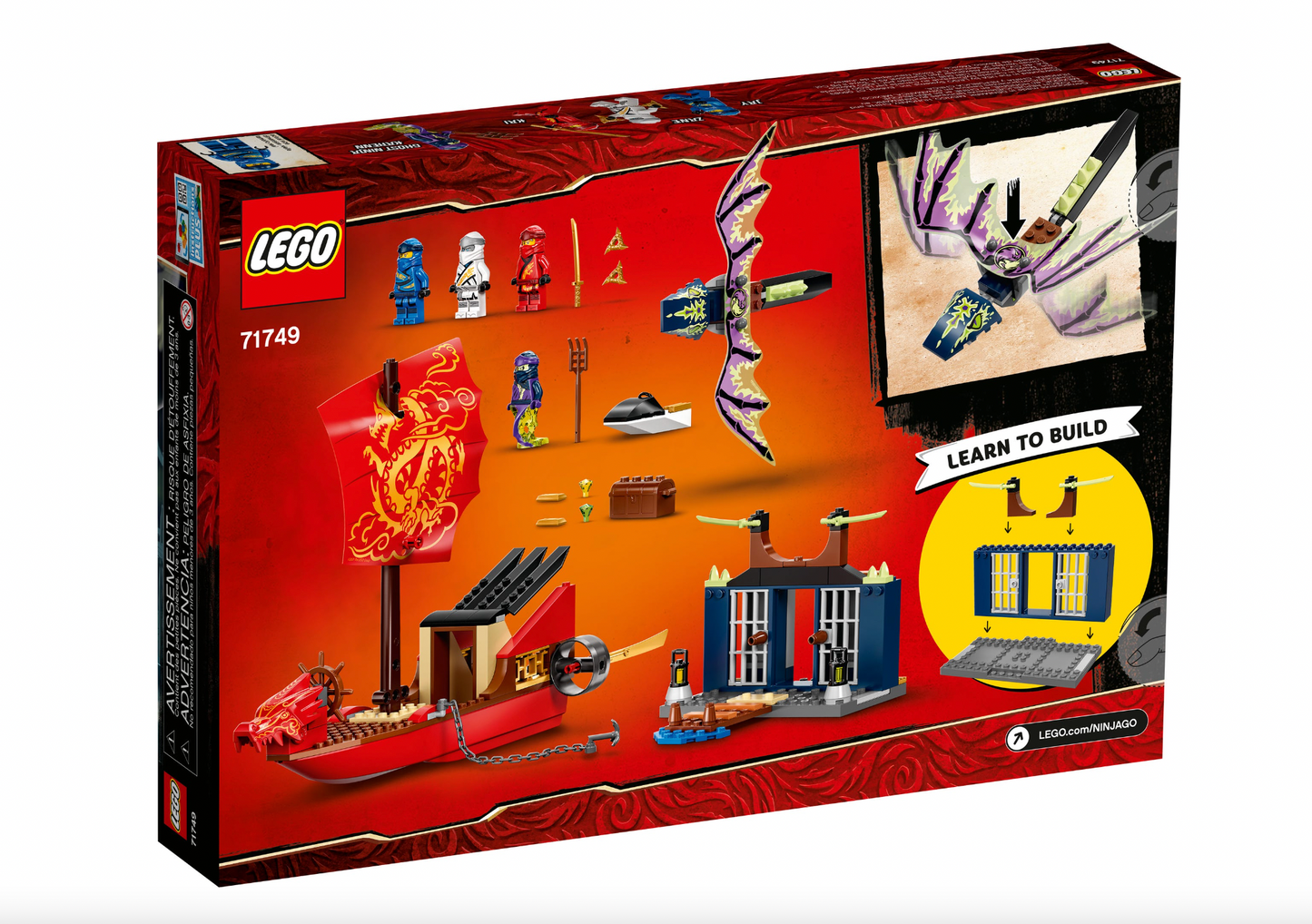 LEGO NINJAGO- 71749 - Final Flight of Destiny's Bounty