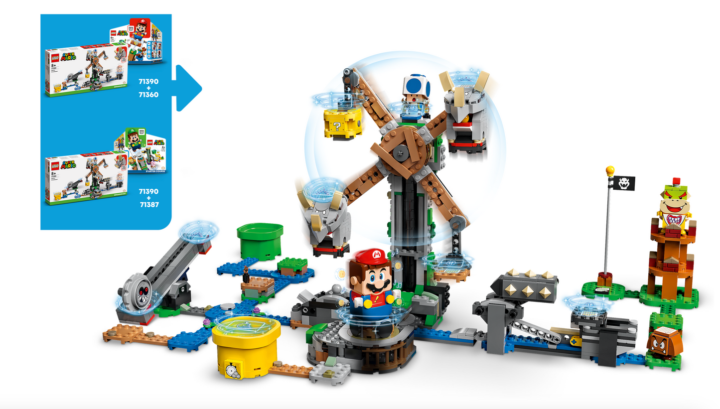 LEGO Super Mario - 71390 - Reznor Knockdown Expansion Set