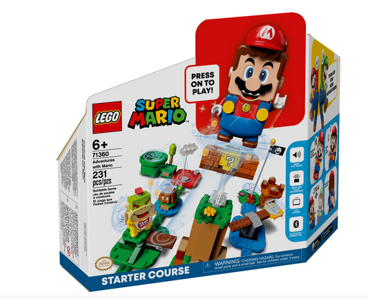 LEGO Super Mario - 71360 - Coffret de démarrage Aventures avec Mario