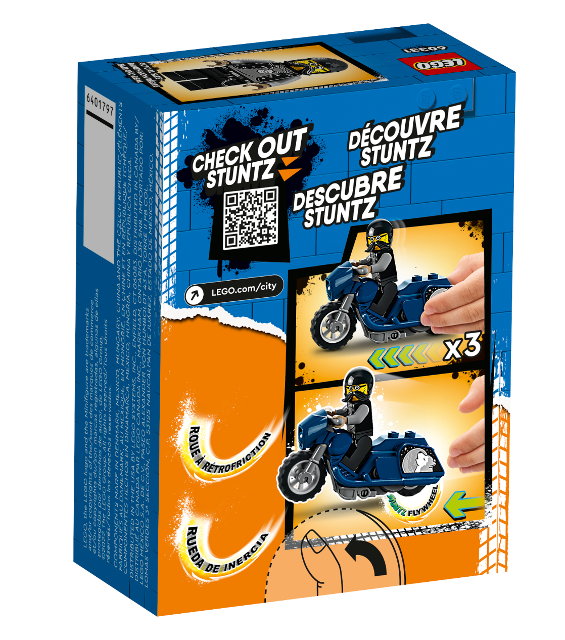 LEGO CITY - 60331 - Touring Stunt Bike