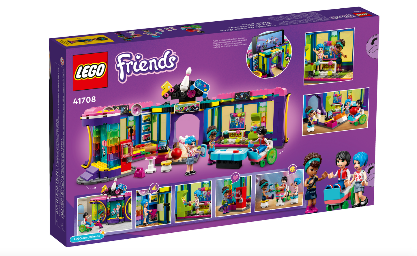 LEGO Friends - 41708 - Arcade disco à roulettes