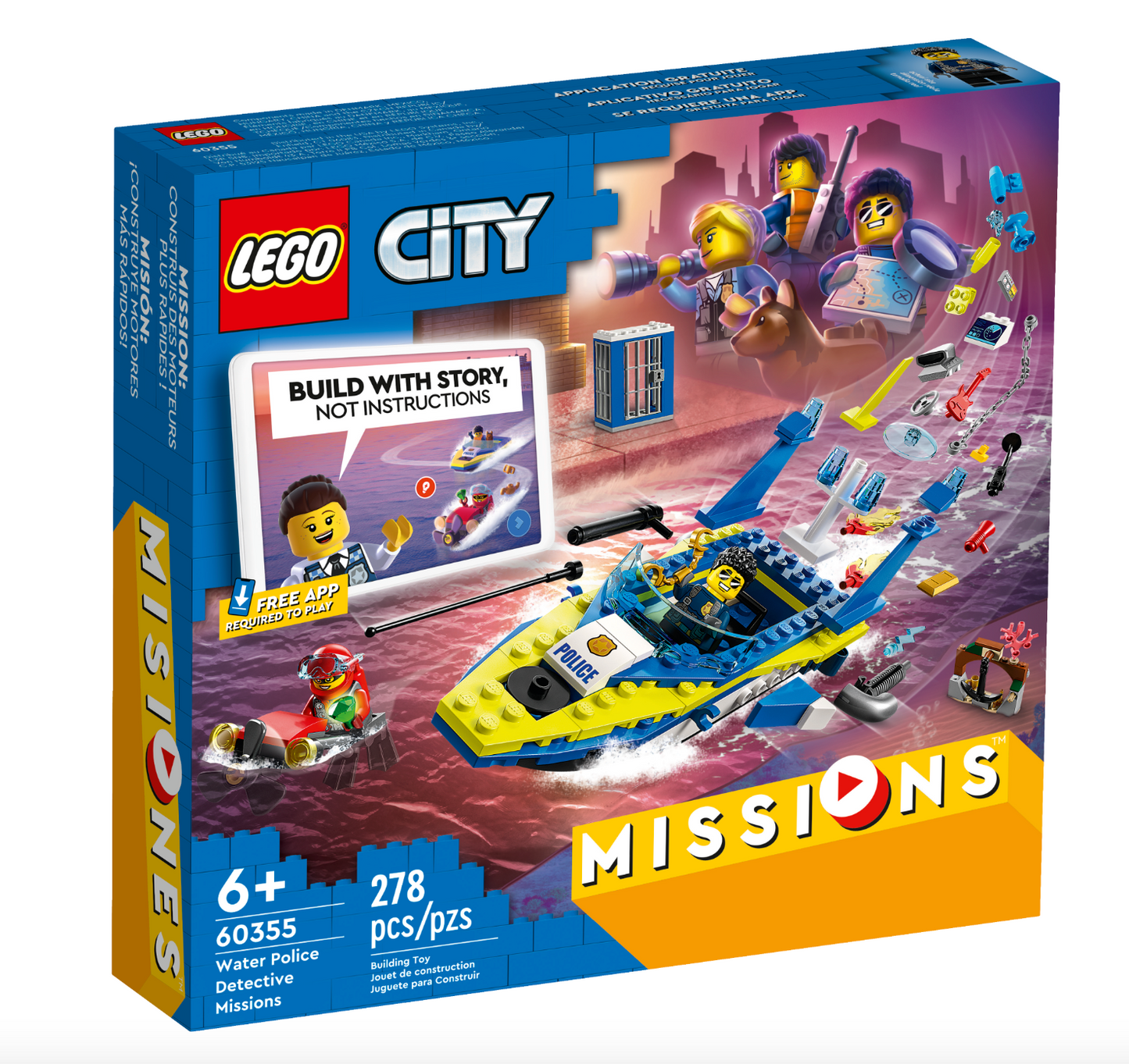 LEGO CITY - 60355 - Water Police Detective Missions