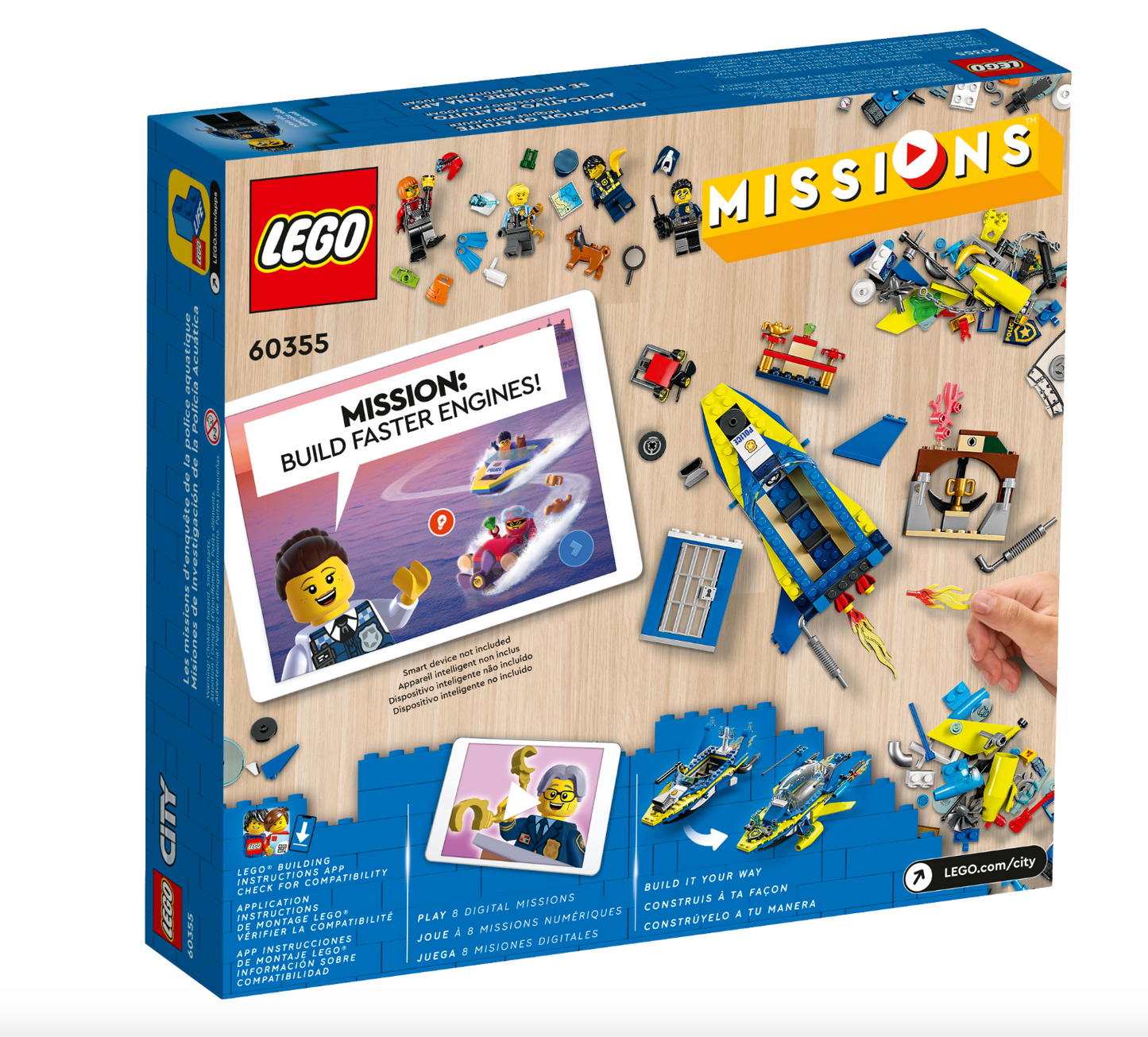 LEGO CITY - 60355 - Water Police Detective Missions