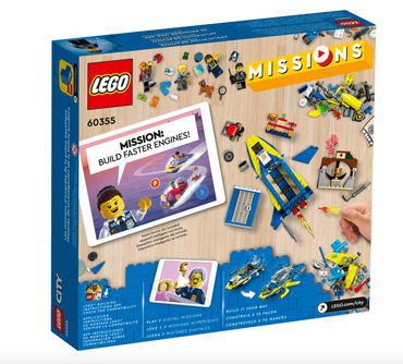 LEGO CITY - 60355 - Missions de détective de la police des eaux