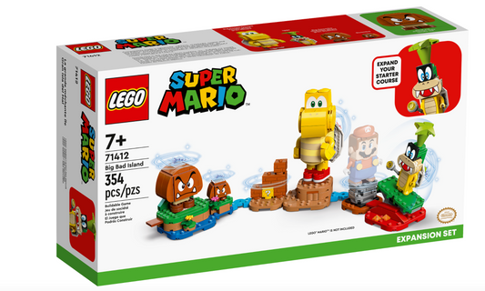 LEGO SUPER MARIO - 71412 - Ensemble d'extension Big Bad Island