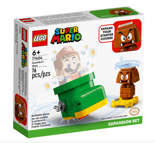 LEGO SUPER MARIO - 71404 - Goomba’s Shoe Expansion Set