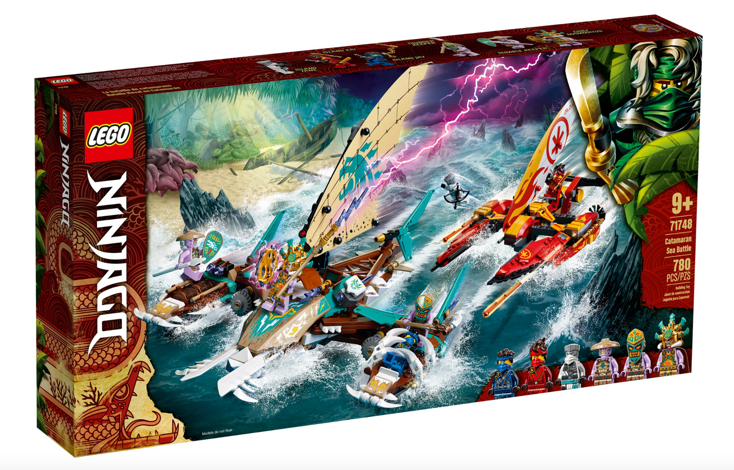 LEGO NINJAGO- 71748 - Catamaran Sea Battle