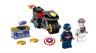 LEGO MARVEL - 76189 - La confrontation entre Captain America et Hydra