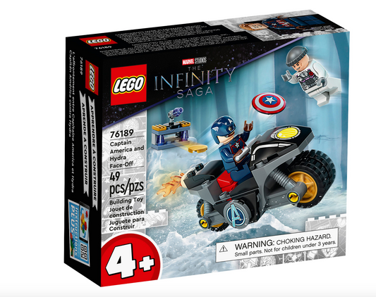 LEGO MARVEL - 76189 - La confrontation entre Captain America et Hydra