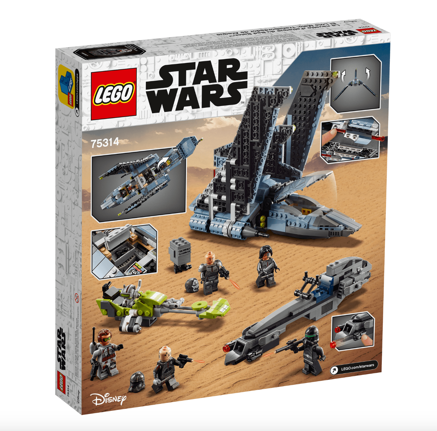 LEGO Star Wars - 75314 - The Bad Batch™ Attack Shuttle
