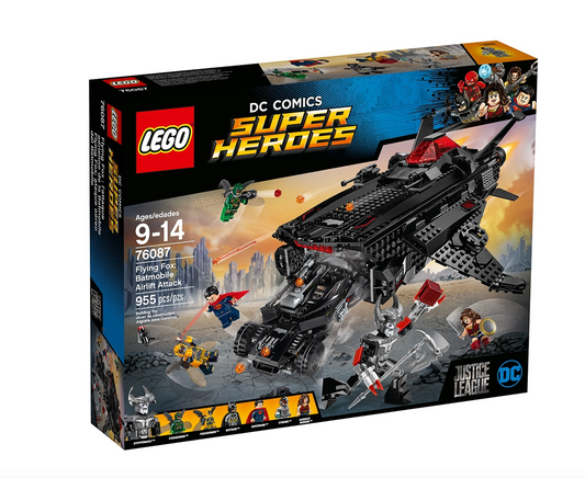 LEGO DC - 76087 - Flying Fox: Batmobile Airlift Attack - BOITE ENDOMMAGÉE