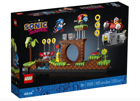 LEGO Ideas - 21331 - Sonic l'hérisson™ – Zone de Green Hill