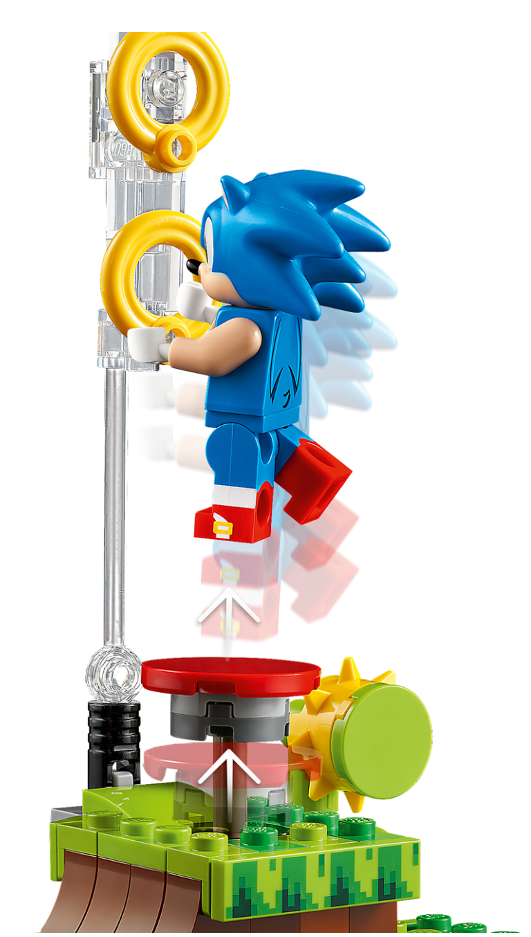 LEGO Ideas - 21331 - Sonic l'hérisson™ – Zone de Green Hill