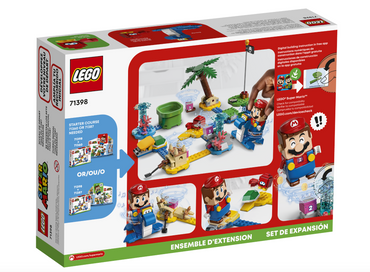 LEGO SUPER MARIO - 71398 - Ensemble d'extension Le front de mer de Dorrie