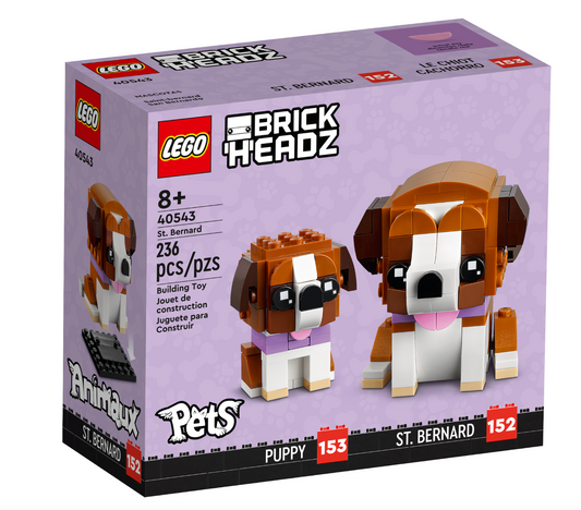 LEGO BRICKHEADZ - 40543 - St. Bernard
