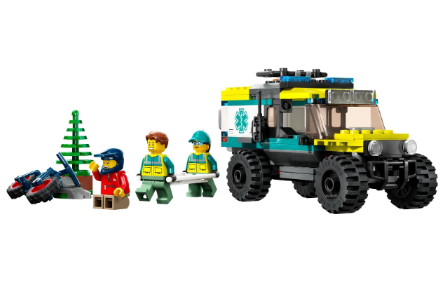 LEGO City PROMO - 40582 - Sauvetage en ambulance tout-terrain 4x4