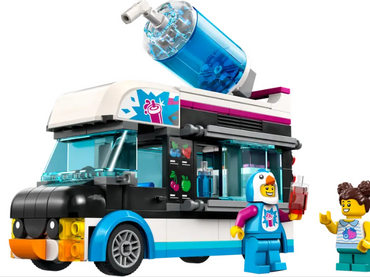 LEGO City - 60384 - La fourgonnette à barbotine pingouin