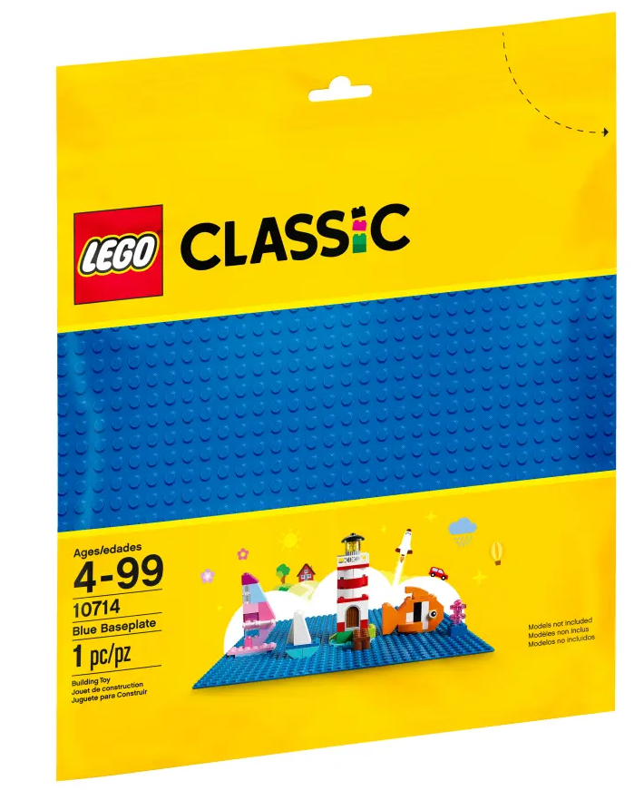 LEGO Classic - 10714 - Plaque de base BLEU