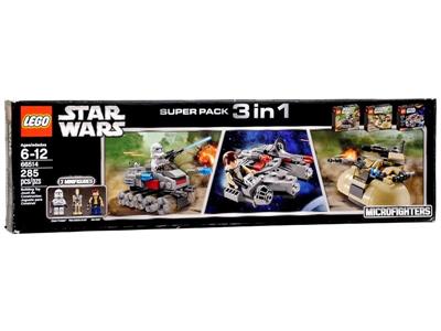 LEGO Star Wars - 66533 Microfighter 3 en 1 Super Pack