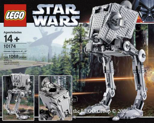 LEGO Star Wars - 10174 - Ultimate Collector`s AT- ST - USAGÉ/USED