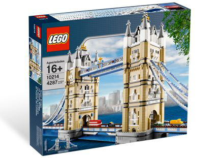 LEGO Sculptures - 10214 - Tower Bridge USED/USAGÉ
